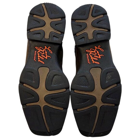 Durango Lady Rebel Twilight 'N Lace Womens Western Boots Size 10M Purple & Brown - Picture 5 of 7